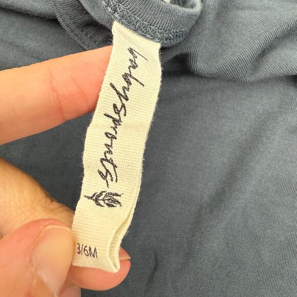 Baby sprouts Blue Top & Pants Bamboo Set - Picture 3 of 5